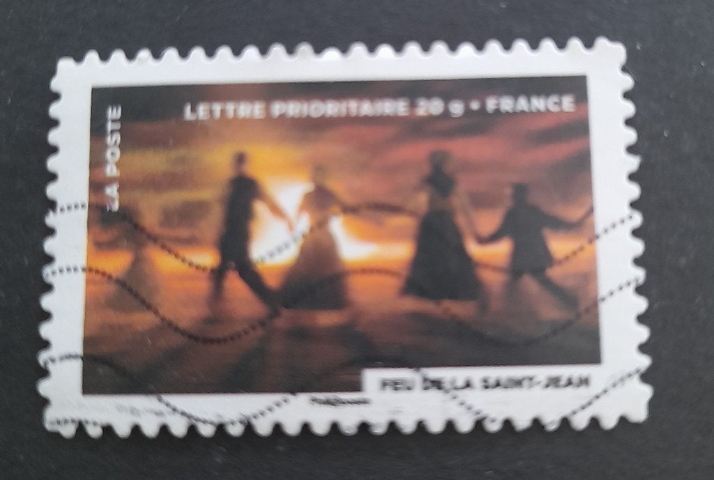 Postzegel Frankrijk 2012, Verzenden, Gestempeld