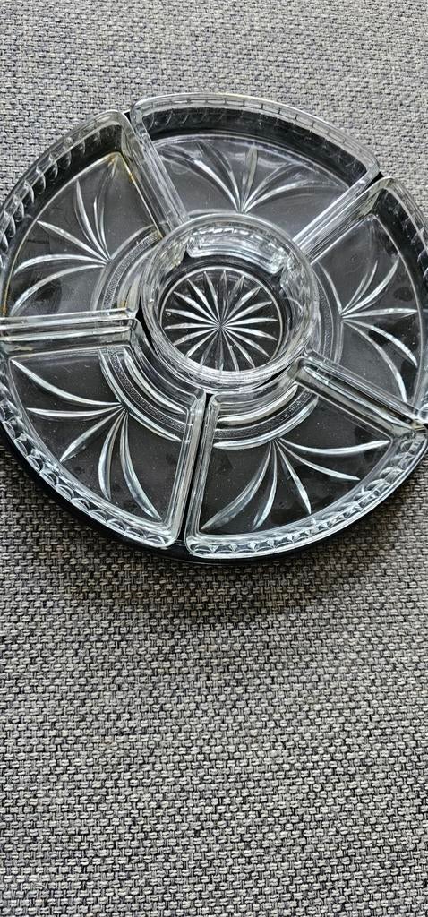 Vintage Art Deco aperitiefschaal, Ophalen