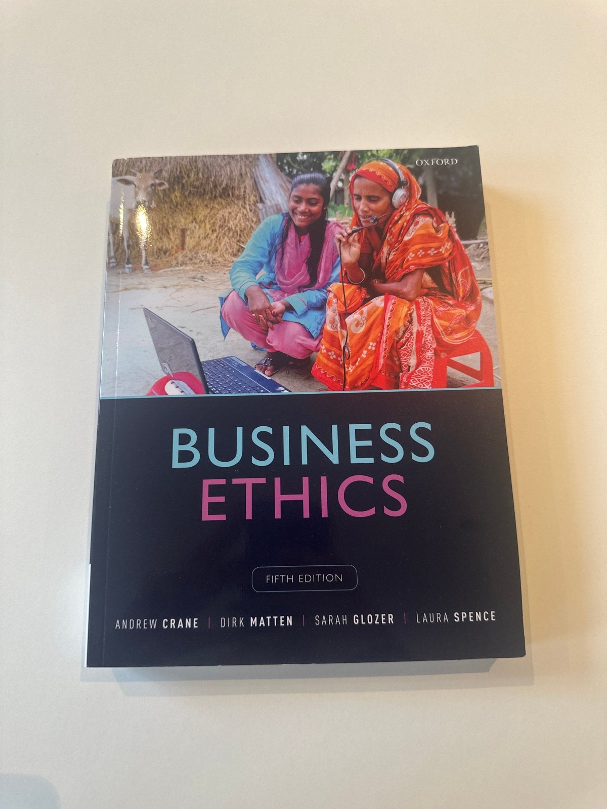 Business Ethics - Vijfde Editie (Andrew Crane), Boeken, Studieboeken en Cursussen, Ophalen of Verzenden, Gamma, Zo goed als nieuw