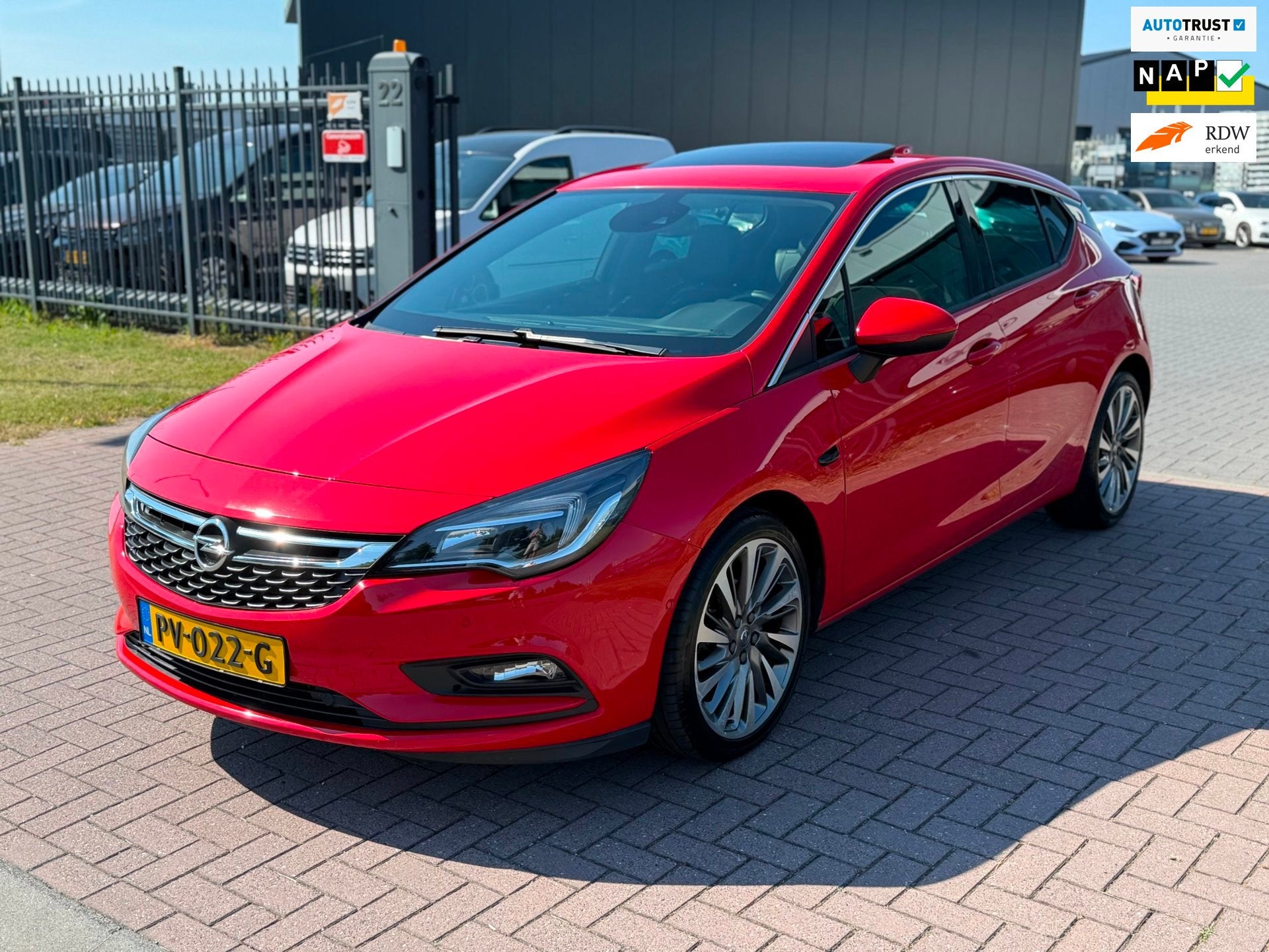 Opel Astra 1.4 Innovation 2017 NAP 150PK Dakje / Navi / Came, Stof, Gebruikt, 150 pk, 620 kg