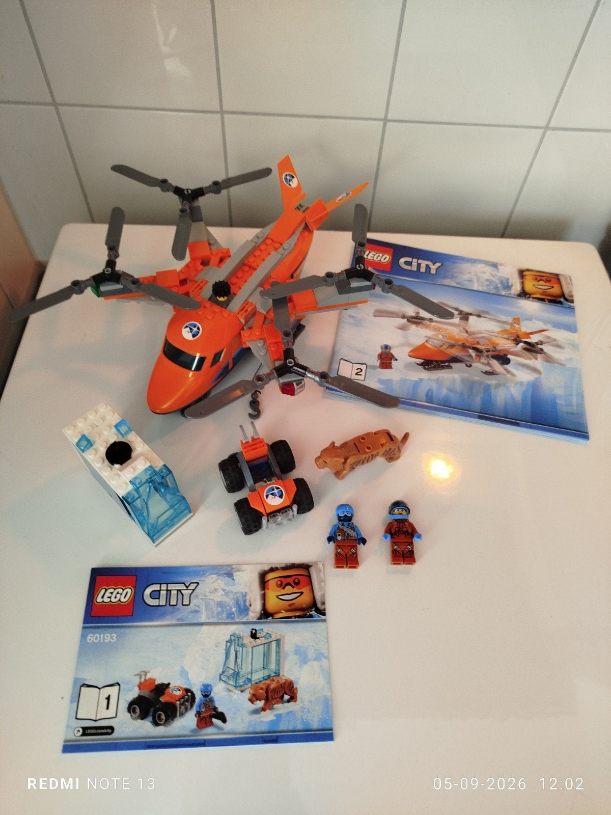 Lego City Arctic Air Transport (60193), Ophalen of Verzenden