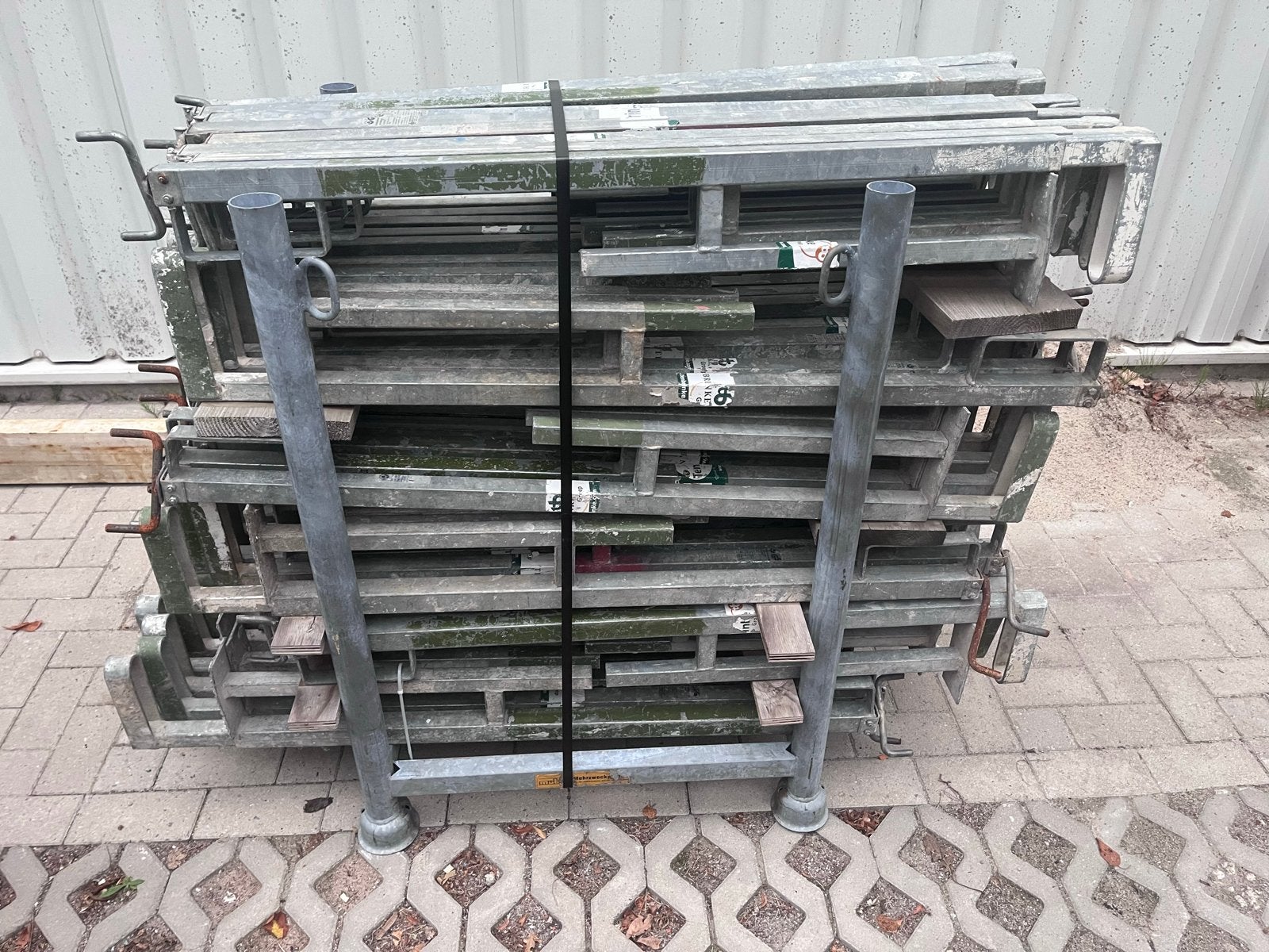Leuning dakrandbeveiliging valbeveiliging, Ophalen, Gebruikt, Overige typen, Minder dan 2 meter
