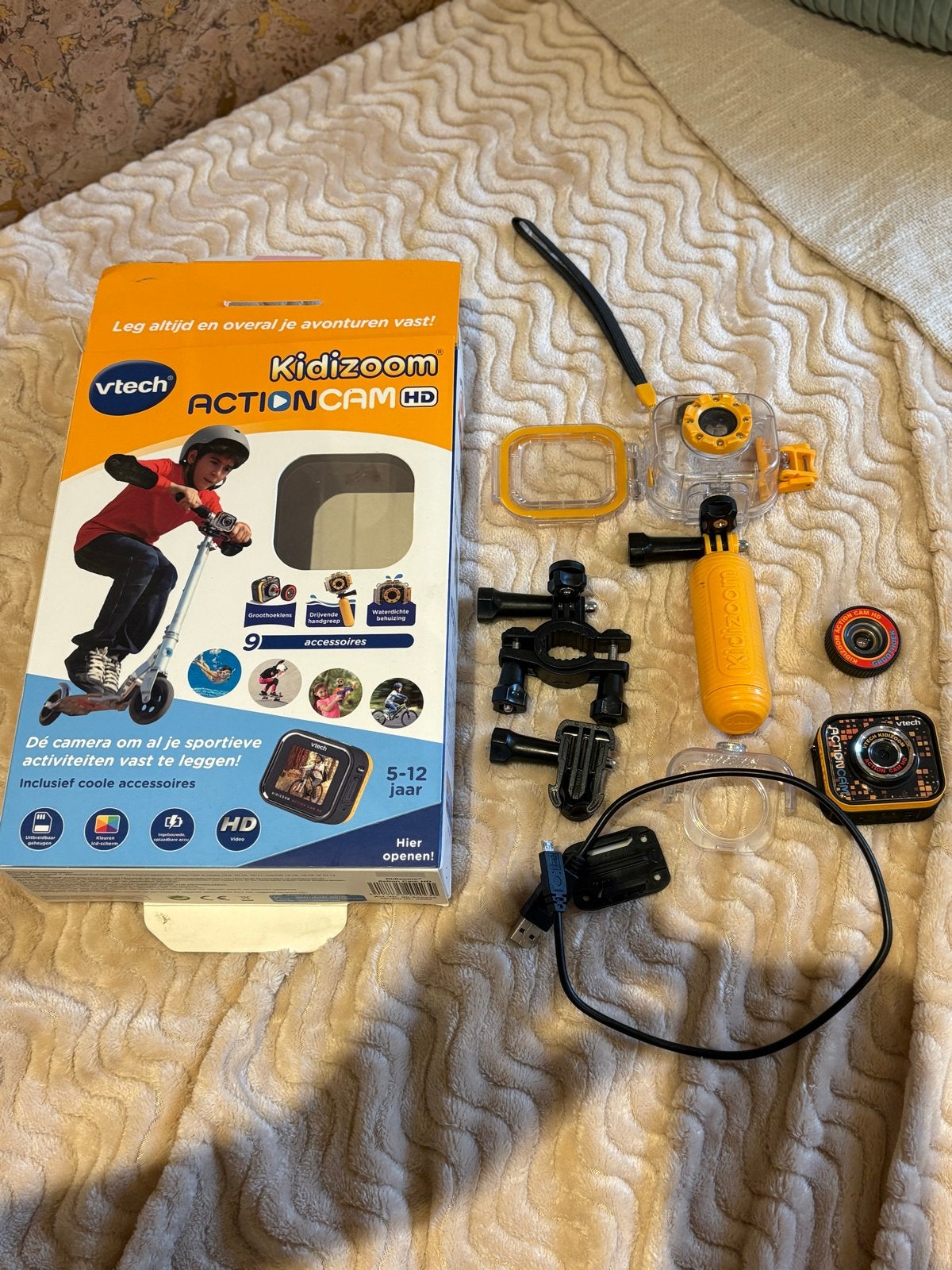 Kidizoom Actioncam HD - Sport & Onderwater Camera, Ophalen, Zo goed als nieuw, Overige merken