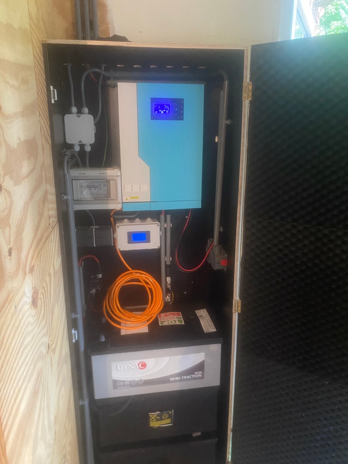 Prachtig en zeldzaam off the grid stroomsysteem te koop!, Ophalen, Zo goed als nieuw, Compleet systeem