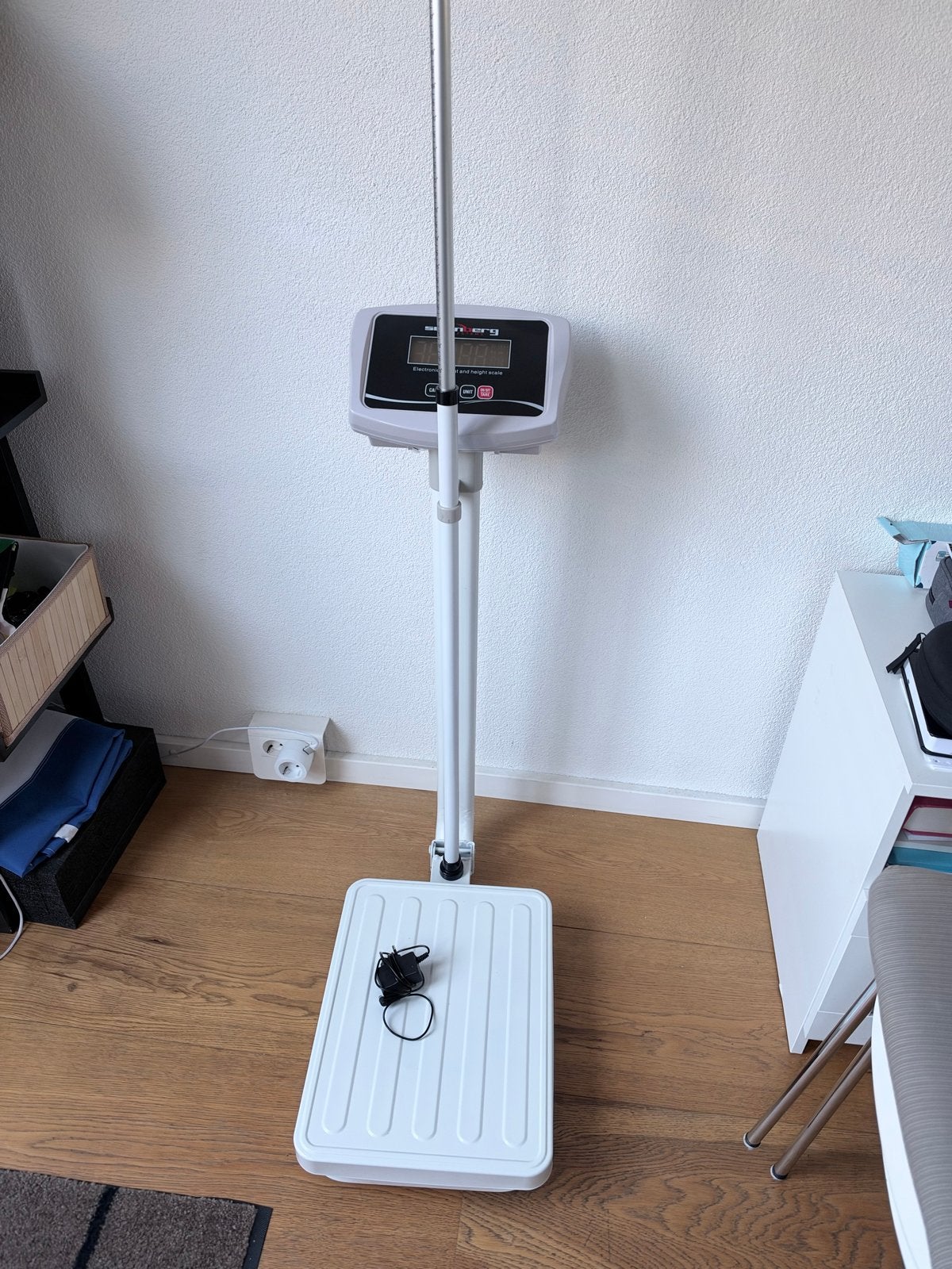 Steinberg Systems Personenweegschaal met Lengtemeter, 100 kg of meer, Ophalen of Verzenden, Personenweegschaal, Fijner dan 1 gram