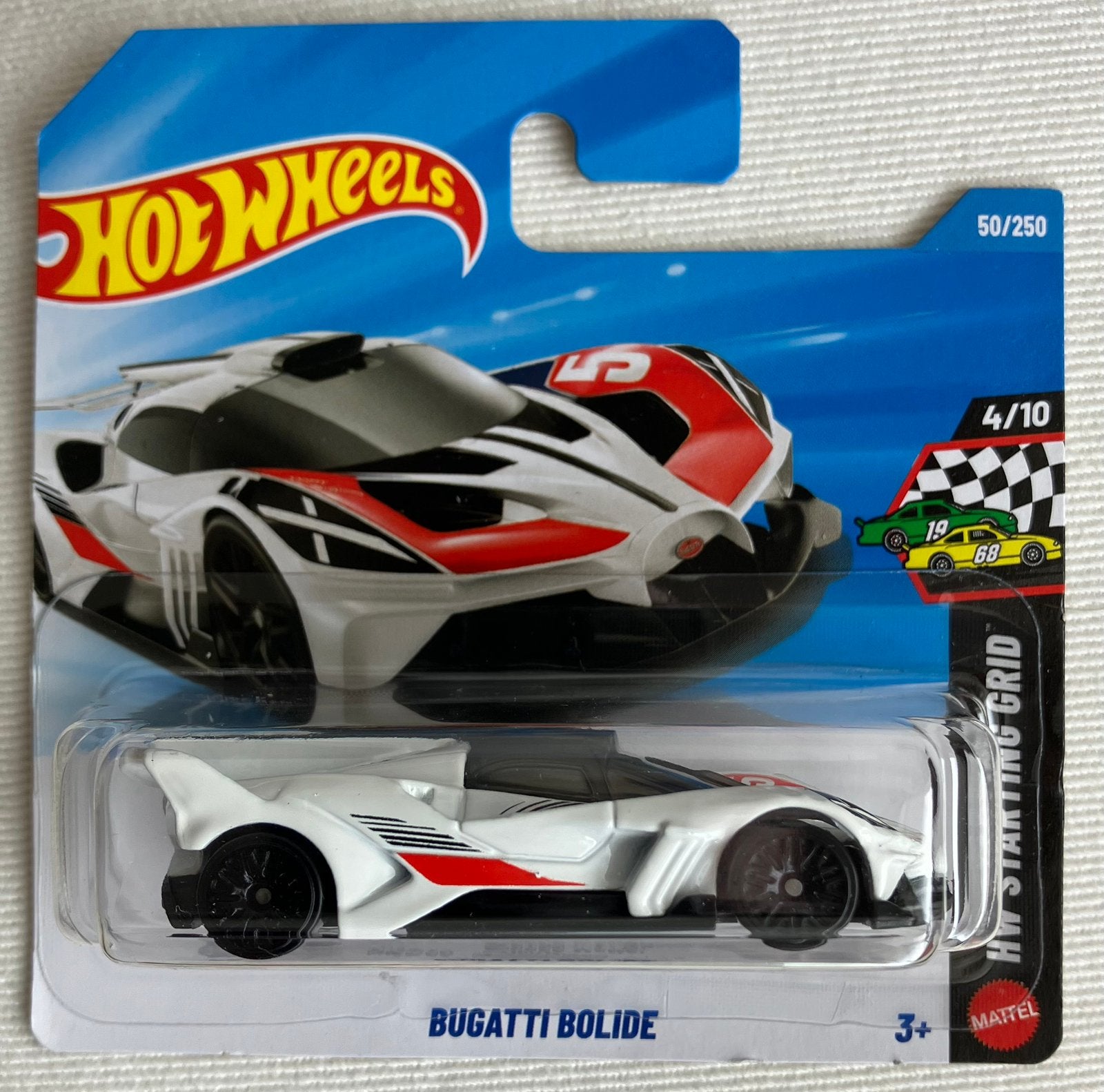 Hot Wheels Bugatti Bolide wit Hotwheels, Ophalen of Verzenden, Nieuw, Auto
