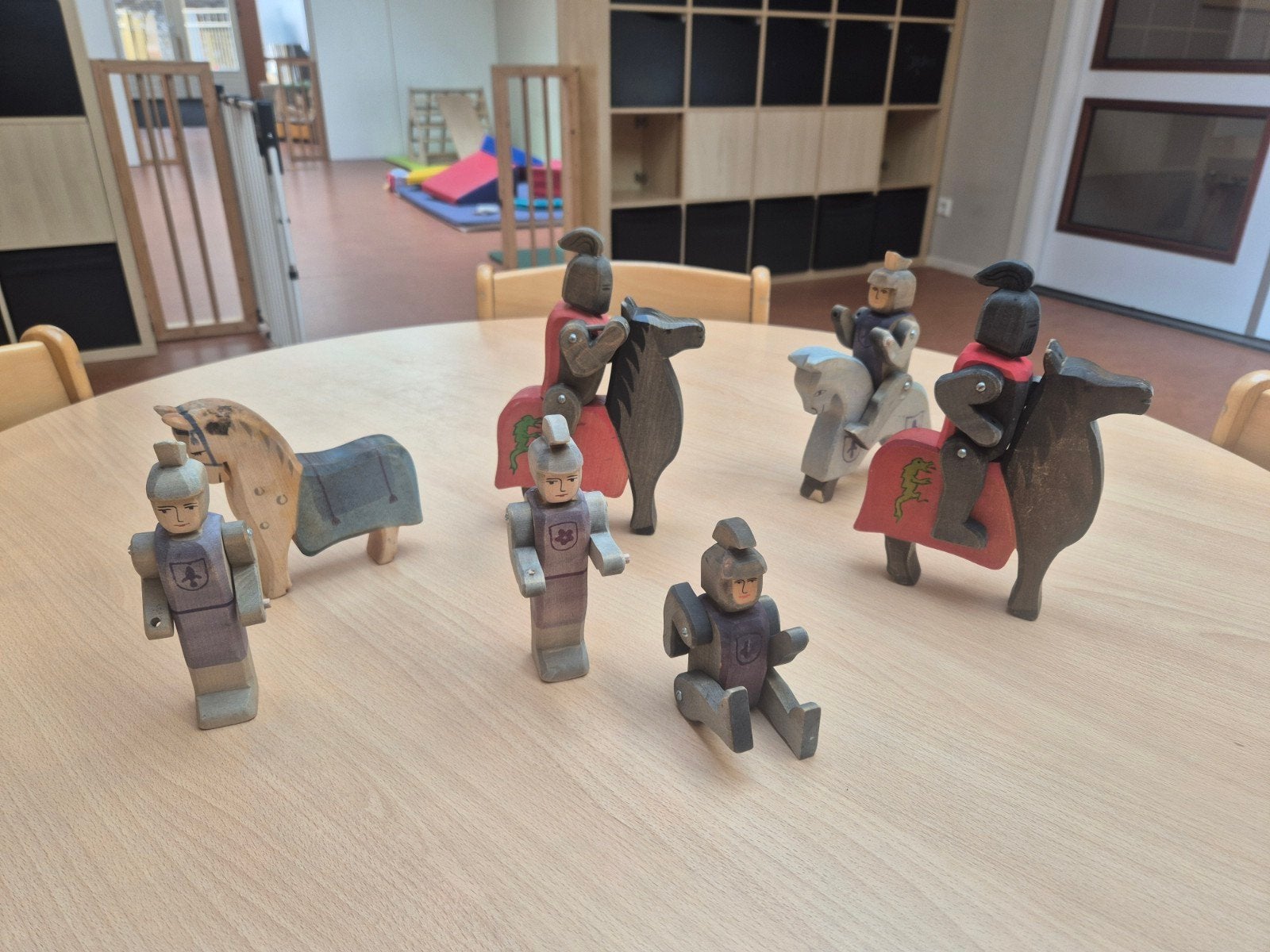 Houten kasteel met ridders ostheimer0 en paarden, Ophalen, Gebruikt, Overige typen