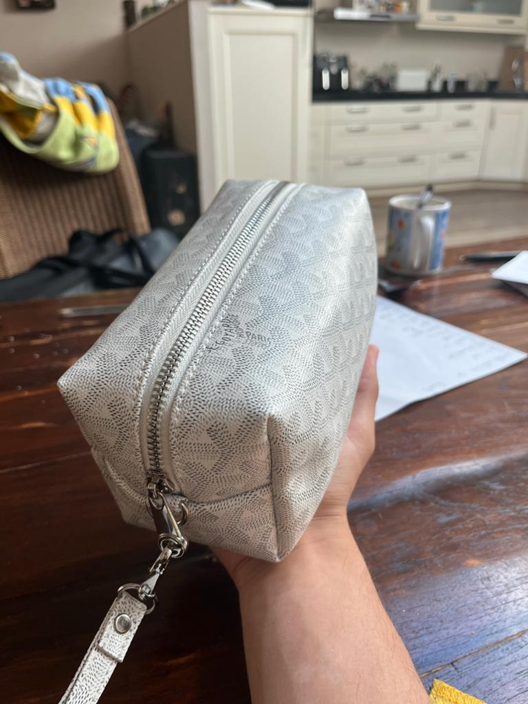 Goyard Toilettas Wit, Sieraden, Tassen en Uiterlijk, Toilettassen, Verzenden, Nieuw, Wit, Heer of Dame