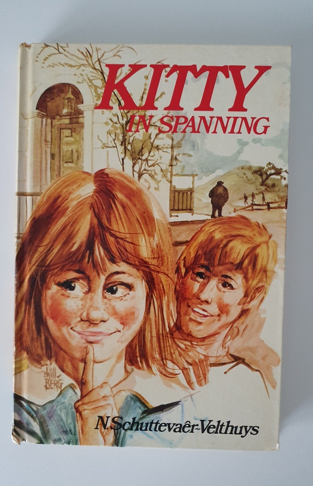 Kitty in spanning kinderboek Schuttevaer Velthuys, Boeken, Ophalen of Verzenden