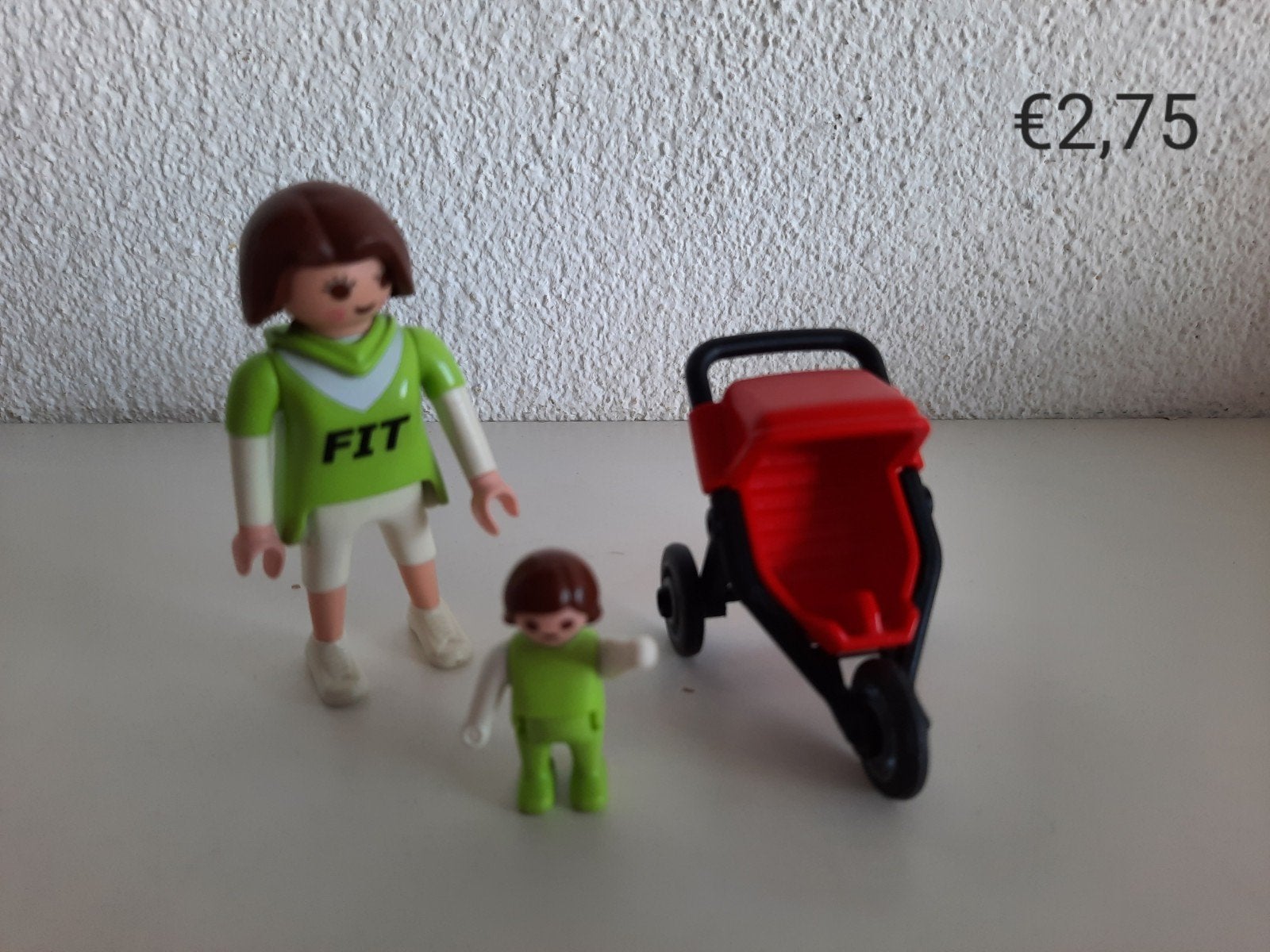 Playmobil moeder met buggy 4697, Ophalen of Verzenden, Zo goed als nieuw, Complete set