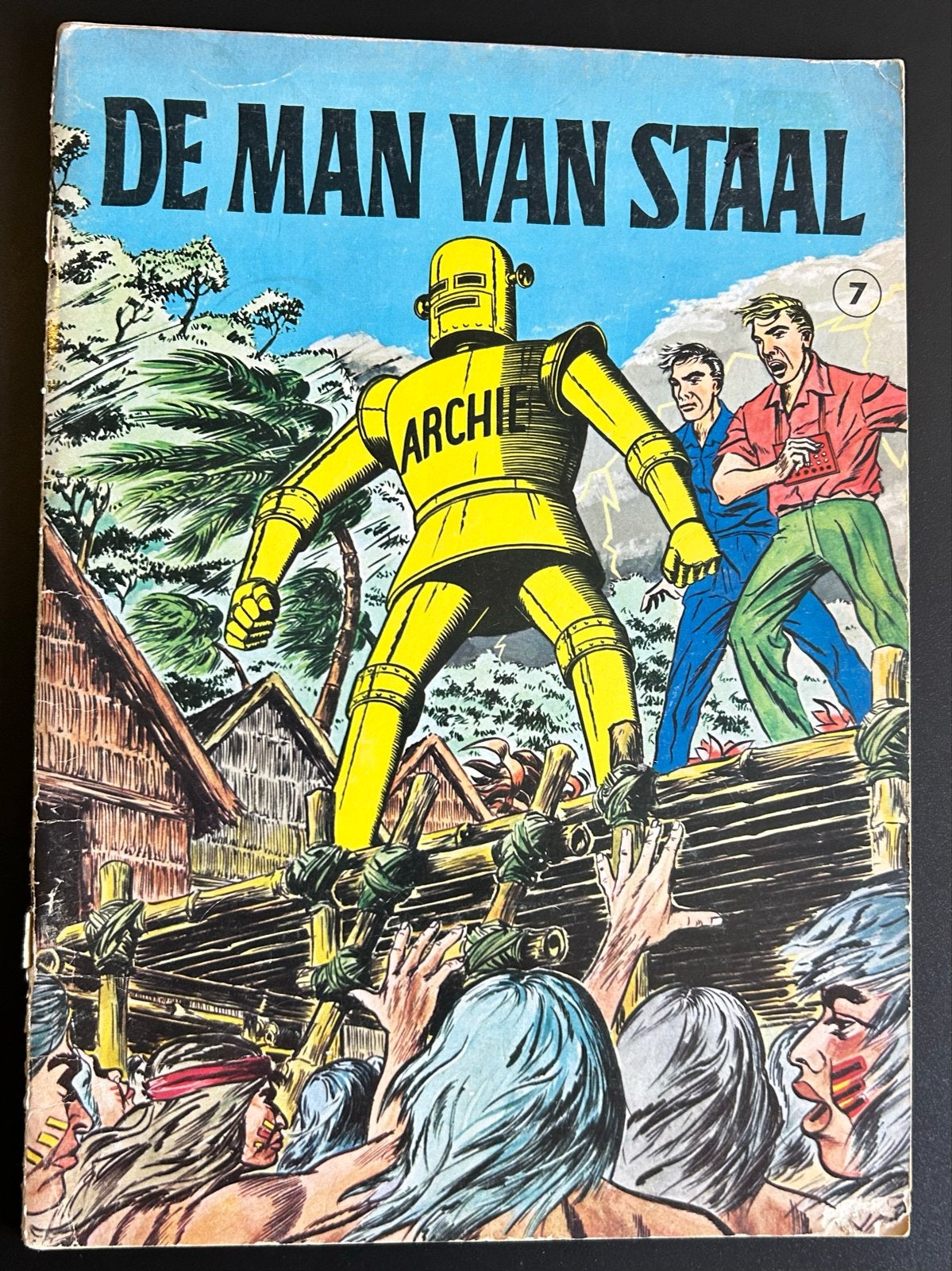 De Man van Staal - Archie stripboeken (3 stuks), Boeken, Stripboeken, Meerdere stripboeken, Ophalen, Gelezen