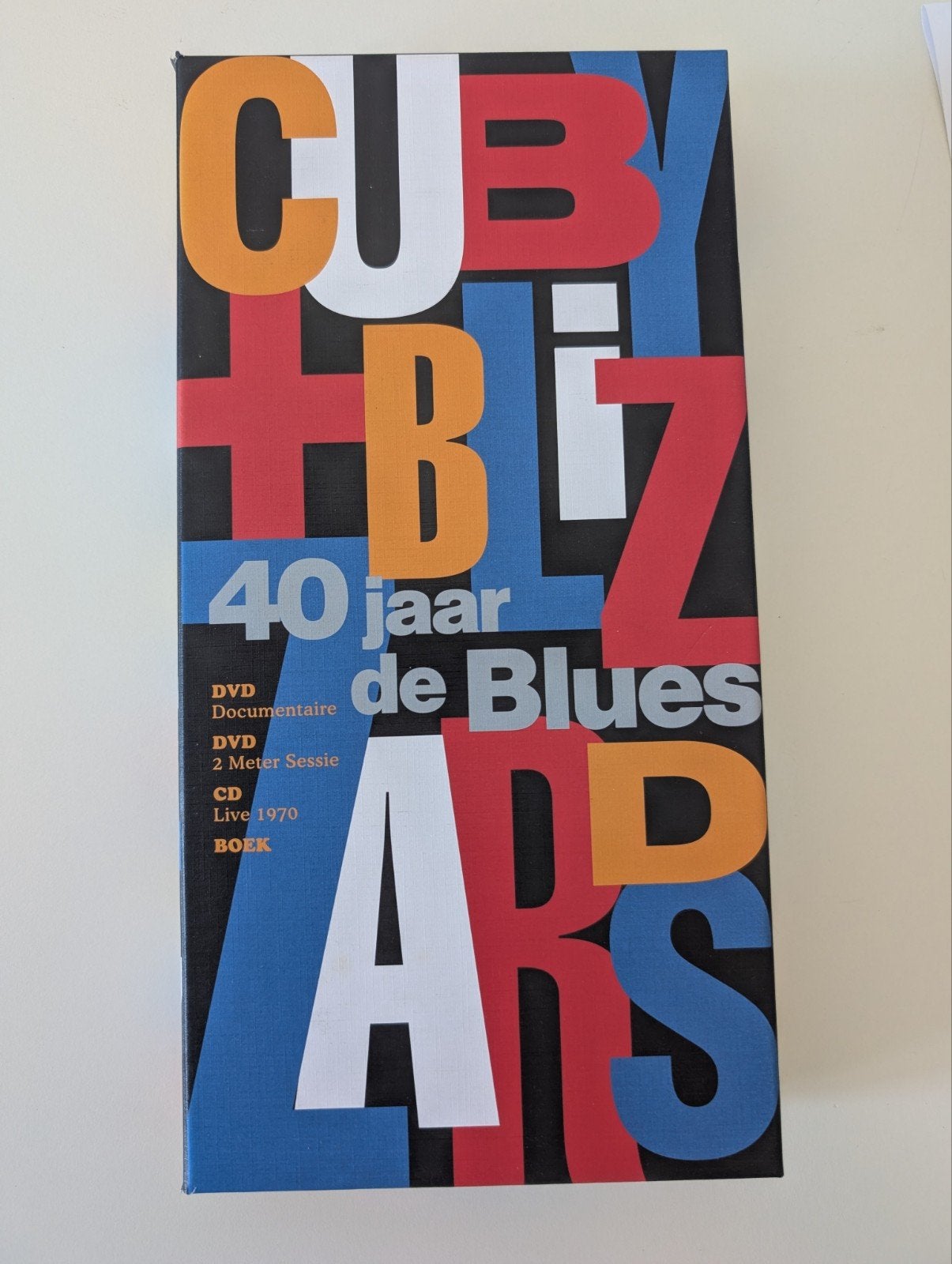 Cuby + Blizzards - 40 jaar de Blues Boxset (CD+2DVD+Boek), Boxset, Ophalen of Verzenden, Zo goed als nieuw, Inclusief doosje