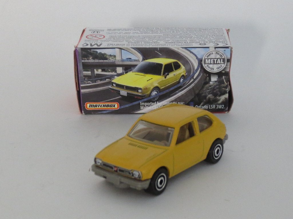 Honda Civic, Matchbox, 1:64, Zgan in verpakking, Ophalen of Verzenden, Zo goed als nieuw, Auto