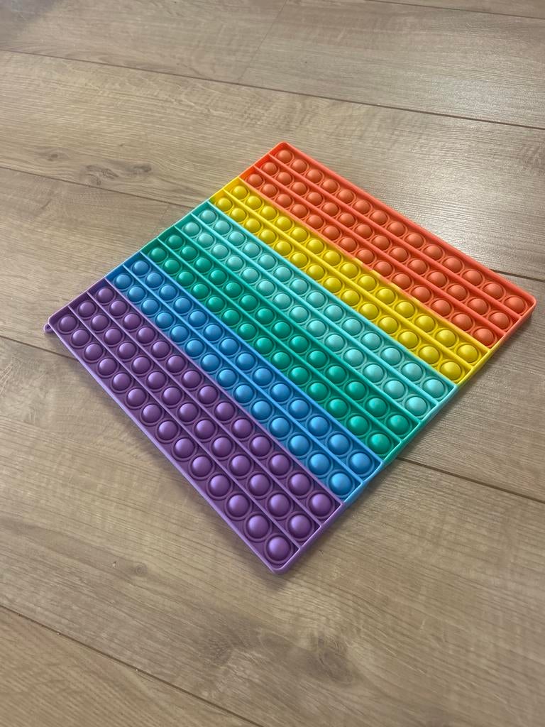 XXL popit regenboog, Ophalen of Verzenden, Gebruikt, Jongen of Meisje