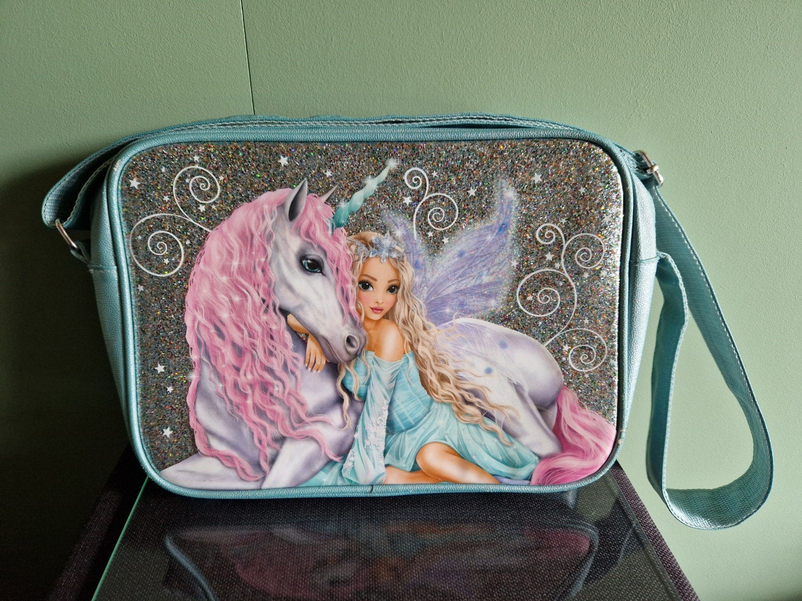 Fantasy Model Schoudertas / Schooltas - Gebruikt, Ophalen of Verzenden, Gebruikt, Blauw, Overige merken