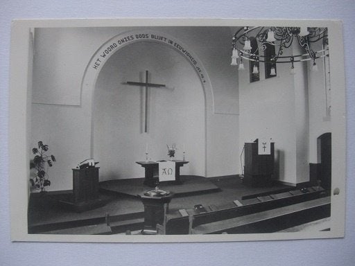Q15 Den Helder - Evangelisch-Lutherse Kerk - 1968, Ophalen of Verzenden, 1960 tot 1980, Ongelopen, Noord-Holland