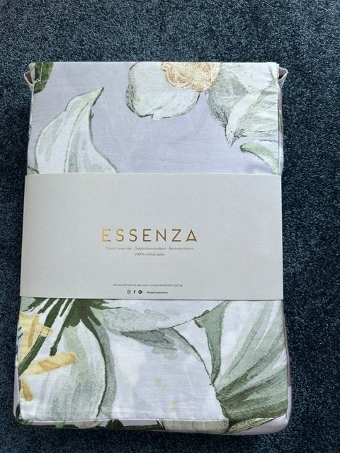 Essenza dekbedovertrek 200/200 100% Satijn Katoen, Info@essenzahome.nl, Essenza, Dekbedovertrek, Katoen