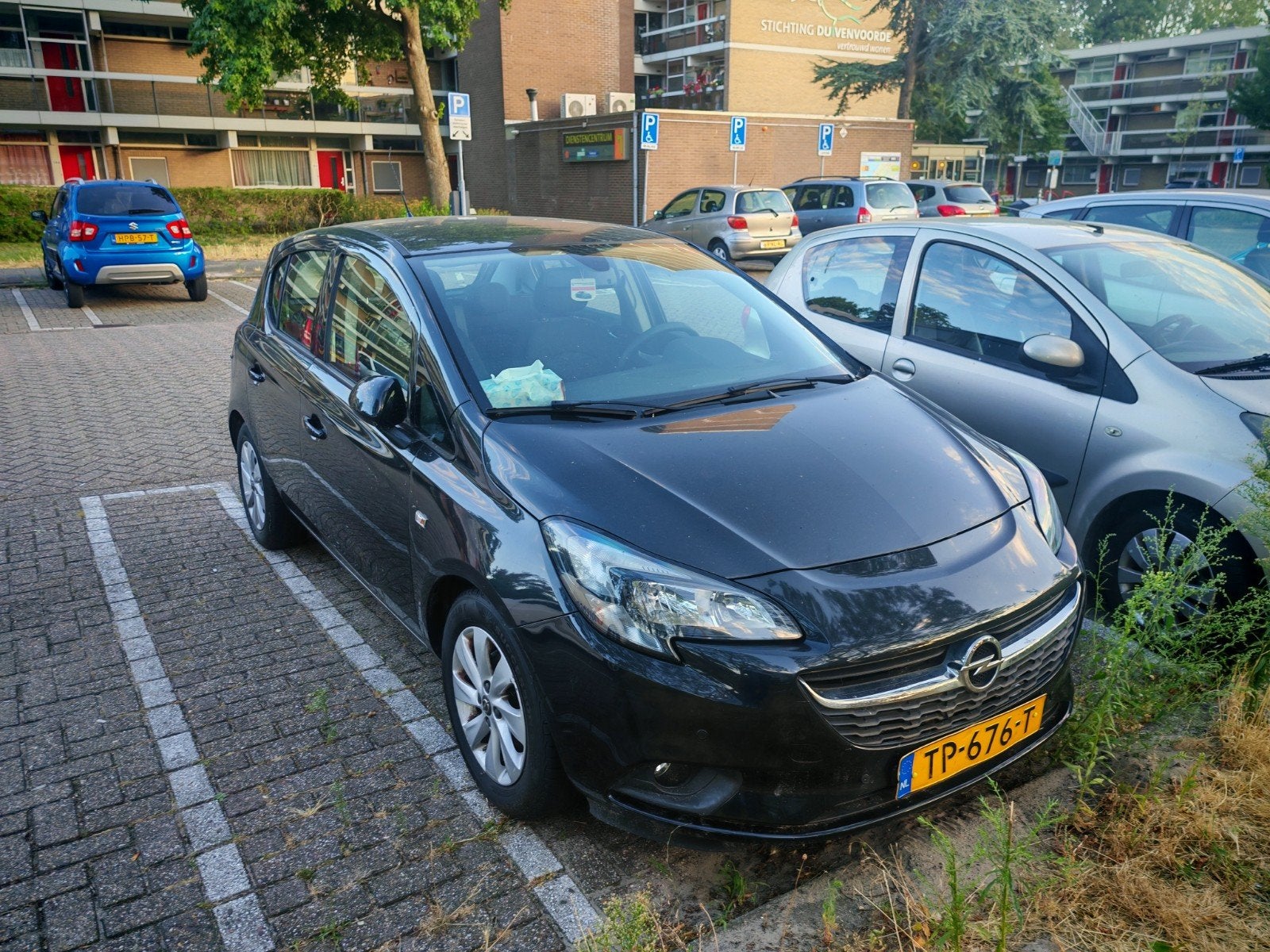 Opel Corsa 1.4 66KW/90PK 5D Easytronic 2015 Zwart, Auto's, 4 cilinders, Particulier, 550 kg, Geïmporteerd