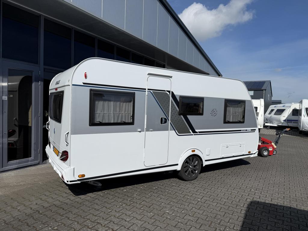 Knaus Sport E-Power Selection 460 EU Aparte bedden205 Airco, Caravans en Kamperen, Caravans, Lengtebed, Bedrijf, Treinzit, 4 tot 5 meter