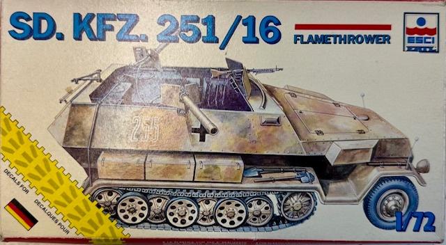 Coelianmodels, Esci, 8346, Sd Kfz 251/16, 1/72, € 15,99, Overige merken, Nieuw, Ophalen of Verzenden, Tank