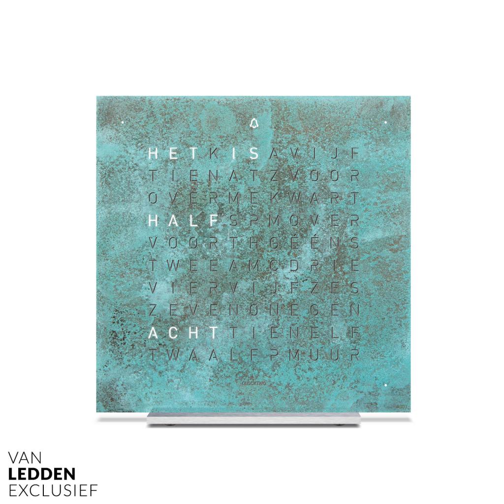 Qlocktwo Earth 13.5 Creator’s Edition Vintage Copper Klok