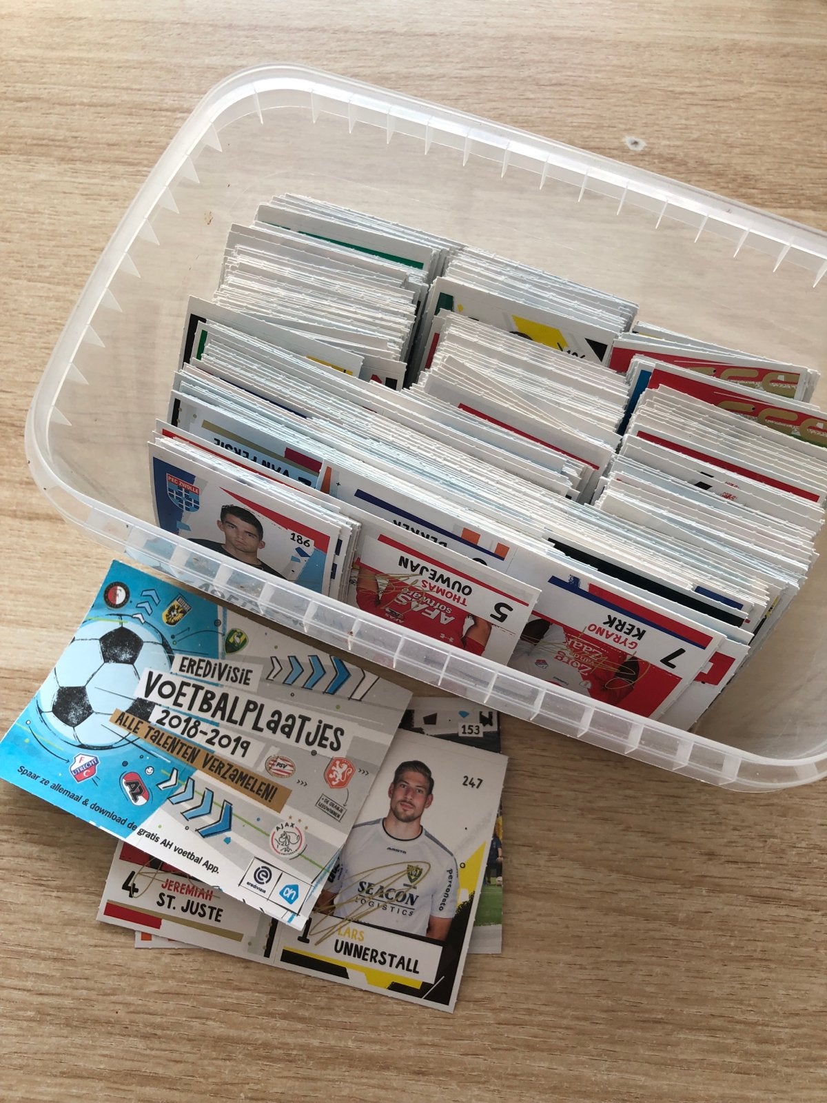 AH Voetbalplaatjes Eredivisie 2018-2019 - Complete set, Verzamelen, Ophalen