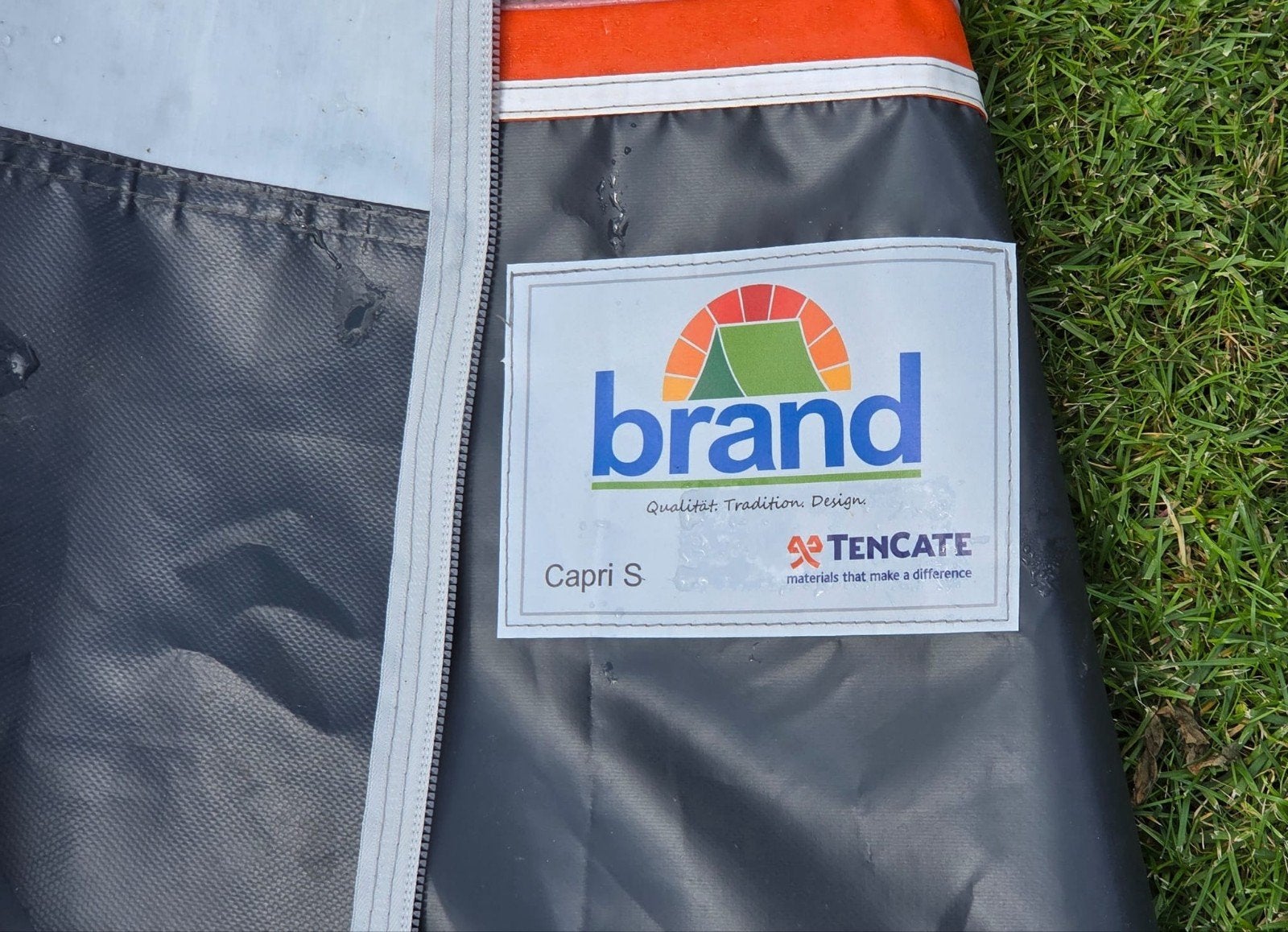 Voortent Brand Tencate Capri S 12., Caravans en Kamperen, Voortenten en Luifels, Ophalen, Gebruikt