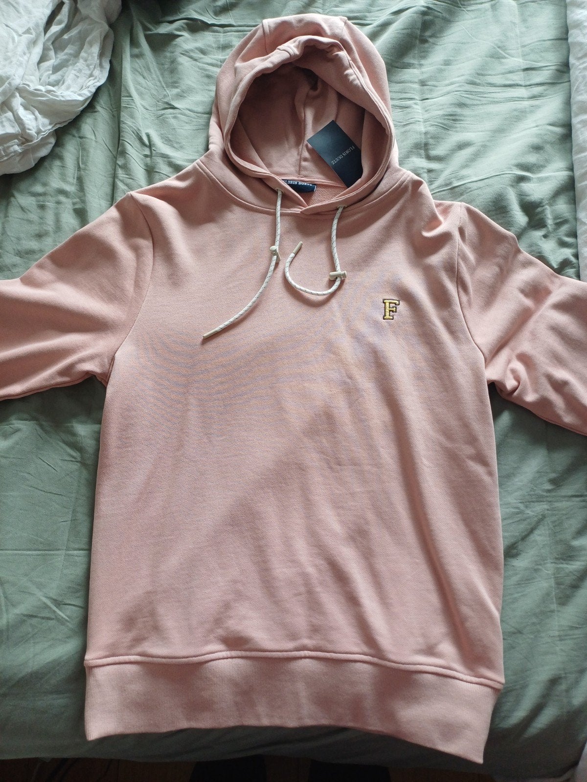 Nieuwe Floris Duetz hoodie - Maat M - Blush roze, Maat 48/50 (M), Nieuw, Ophalen of Verzenden, Floris Duetz