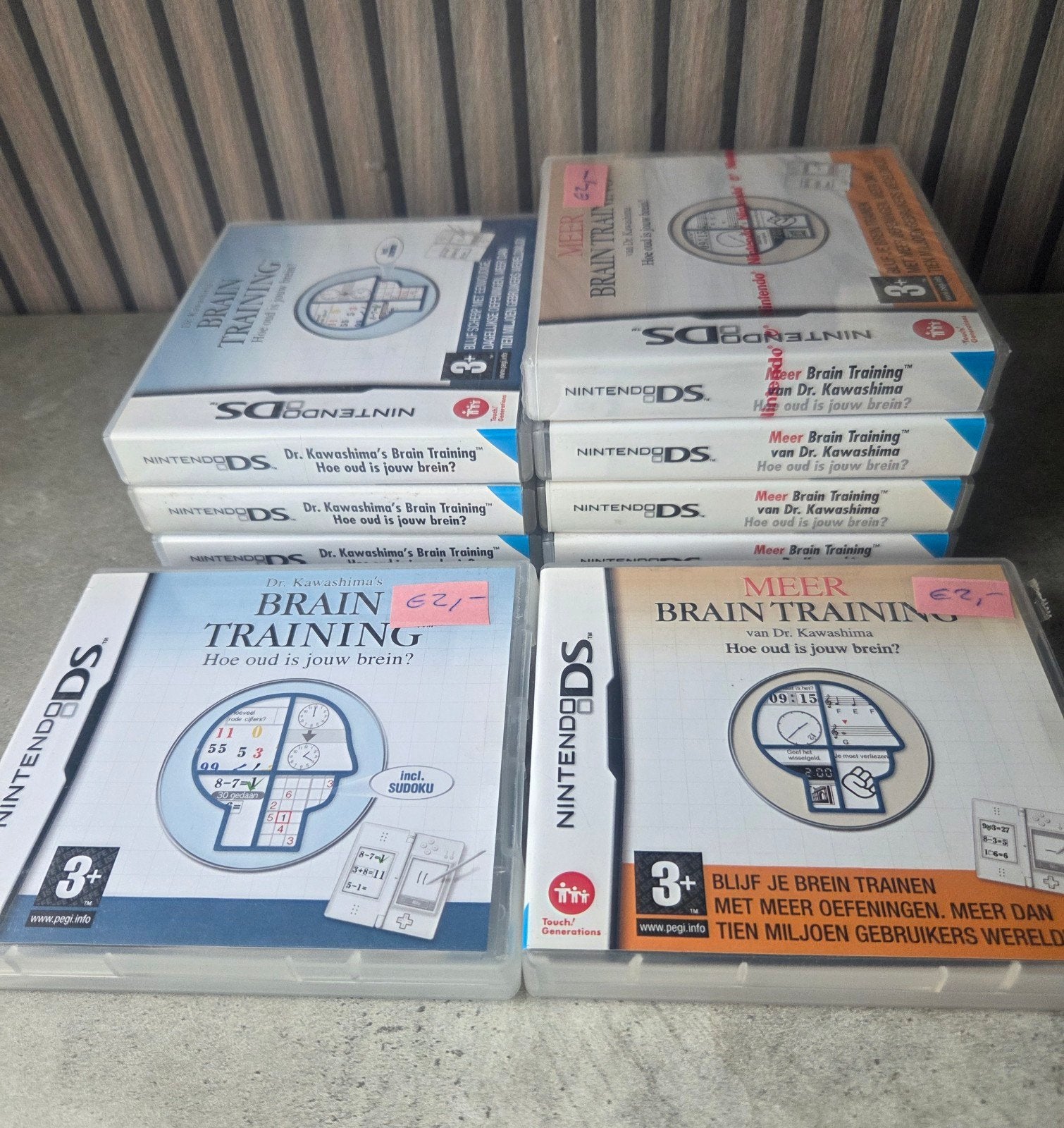 Dr. Kawashima's Brain Training Nintendo DS games, Puzzel en Educatief, 1 speler, Ophalen of Verzenden, Zo goed als nieuw