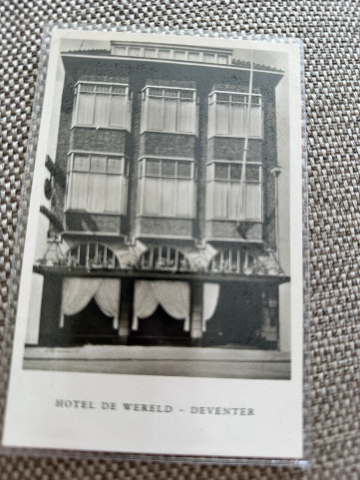 Hotel De Wereld – Deventer., Ophalen of Verzenden, Overijssel