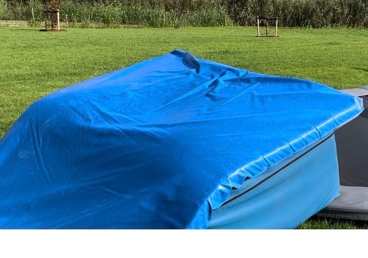 Bosan Flexibele Valmat Turnen Gymnastiek Blauw, Sport en Fitness, Ophalen, Gebruikt, Blauw, Materiaal