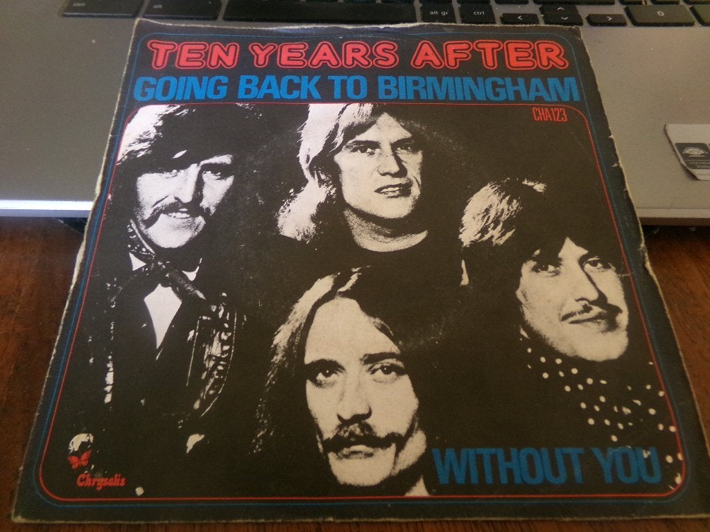 Ten Years After ‎– Going Back To Birmingham / Without You, Ophalen of Verzenden, Gebruikt, Pop