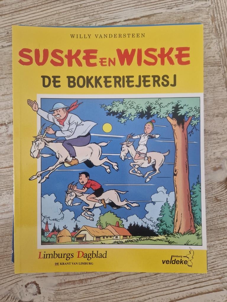 Suske en Wiske - De Bokkerijdersj, Eén stripboek, Ophalen of Verzenden, Gelezen