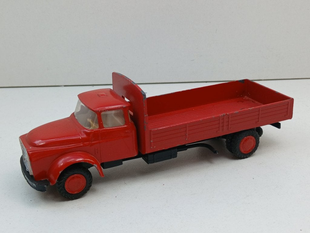 lion car 1/50 daf torpedo, Ophalen of Verzenden, Gebruikt, Bus of Vrachtwagen, Lion Toys