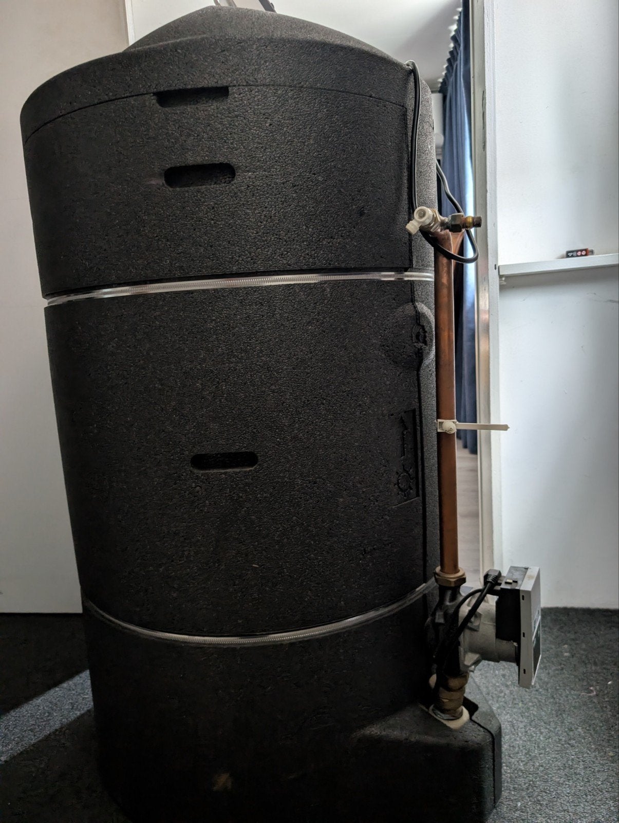 Remeha Zentasol zonneboiler met 2 panelen (1 functioneel), Ophalen of Verzenden