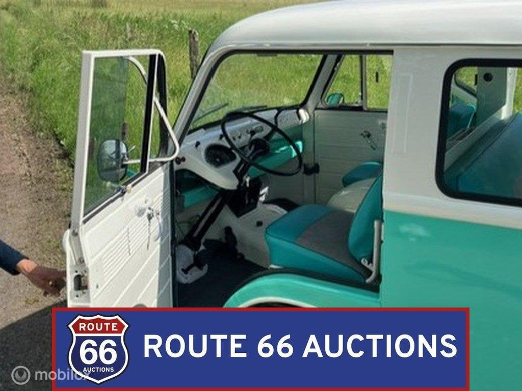 Ford FK 1250 Taunus Transit | 1962 | Route 66 Auctions, Auto's, Overige carrosserieën, Zwart, Bedrijf, Handgeschakeld