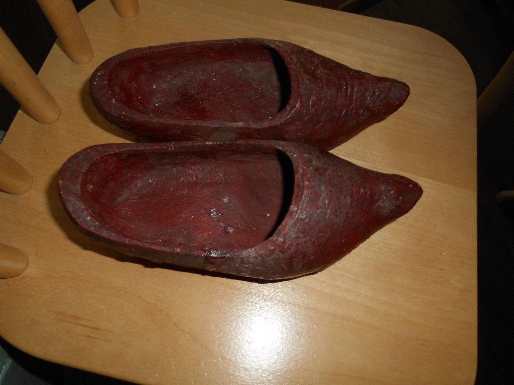 antieke klompjes leuk🌹, Antiek en Kunst, Curiosa en Brocante, Ophalen of Verzenden
