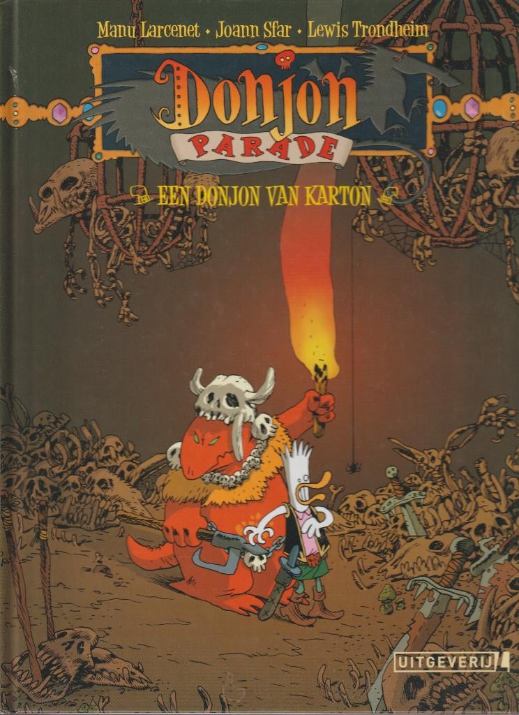 Donjon Een donjon van Karton + De jeugd vliegt uit hardcover, Boeken, Stripboeken, Meerdere stripboeken, Ophalen of Verzenden