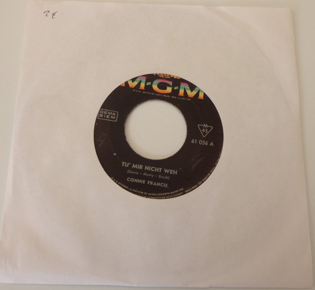 Connie Francis > Tu mir nicht weh, Ophalen of Verzenden, Gebruikt, 7 inch, Pop