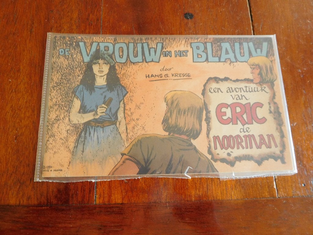 Eric de Noorman: De Vrouw in het Blauw - Hans G. Kresse, Hans G. Kresse, Eén stripboek, Ophalen of Verzenden, Zo goed als nieuw