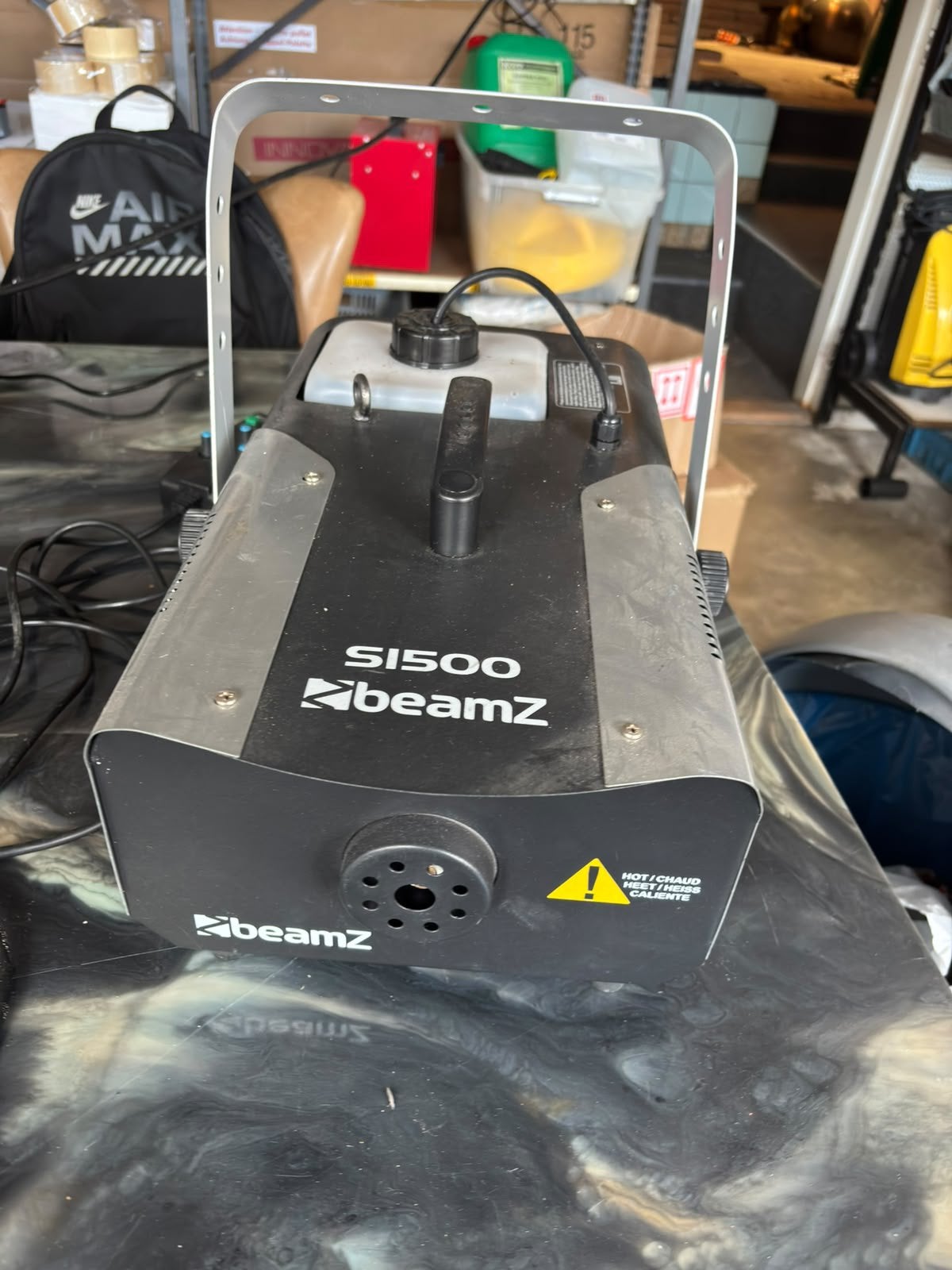 Beamz Rookmachine S1500, Ophalen of Verzenden, Zo goed als nieuw, Roxzz design, Info@roxxz.nl