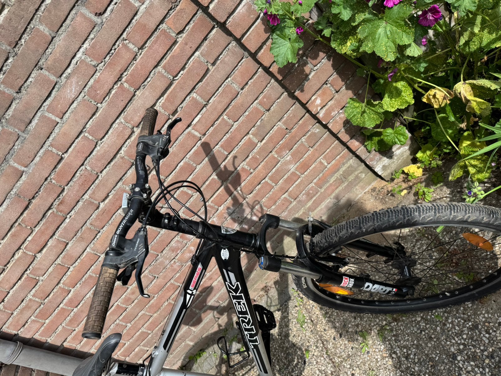 Stoere Trek 26 inch mountainbike / jongensfiets, Ophalen, 26 inch of meer, Handrem