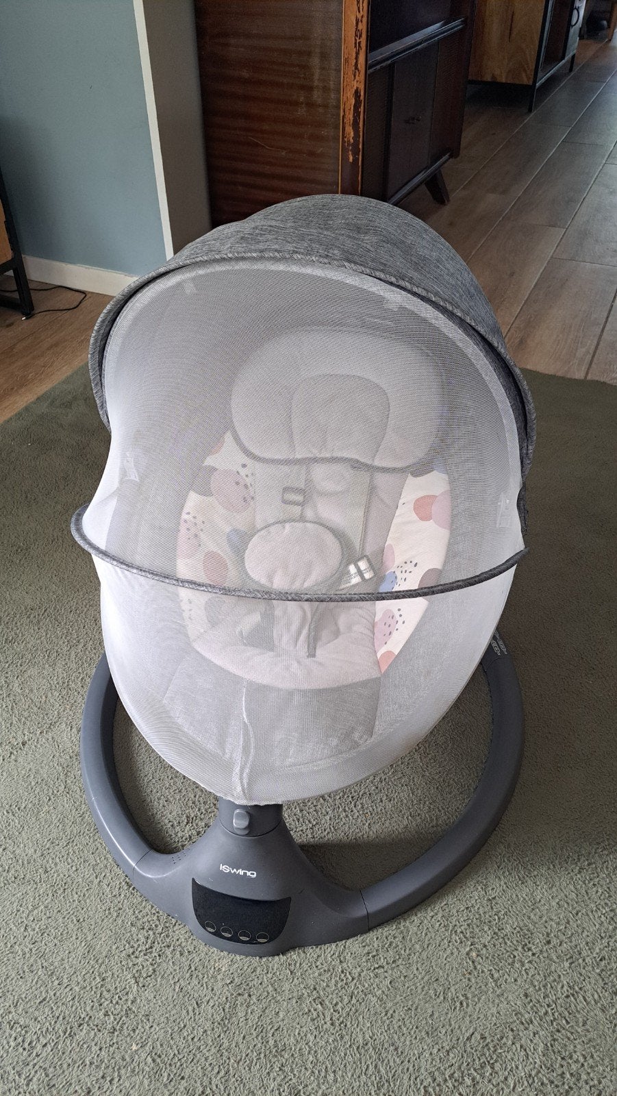 iswing baby stoel, Ophalen of Verzenden, Gebruikt