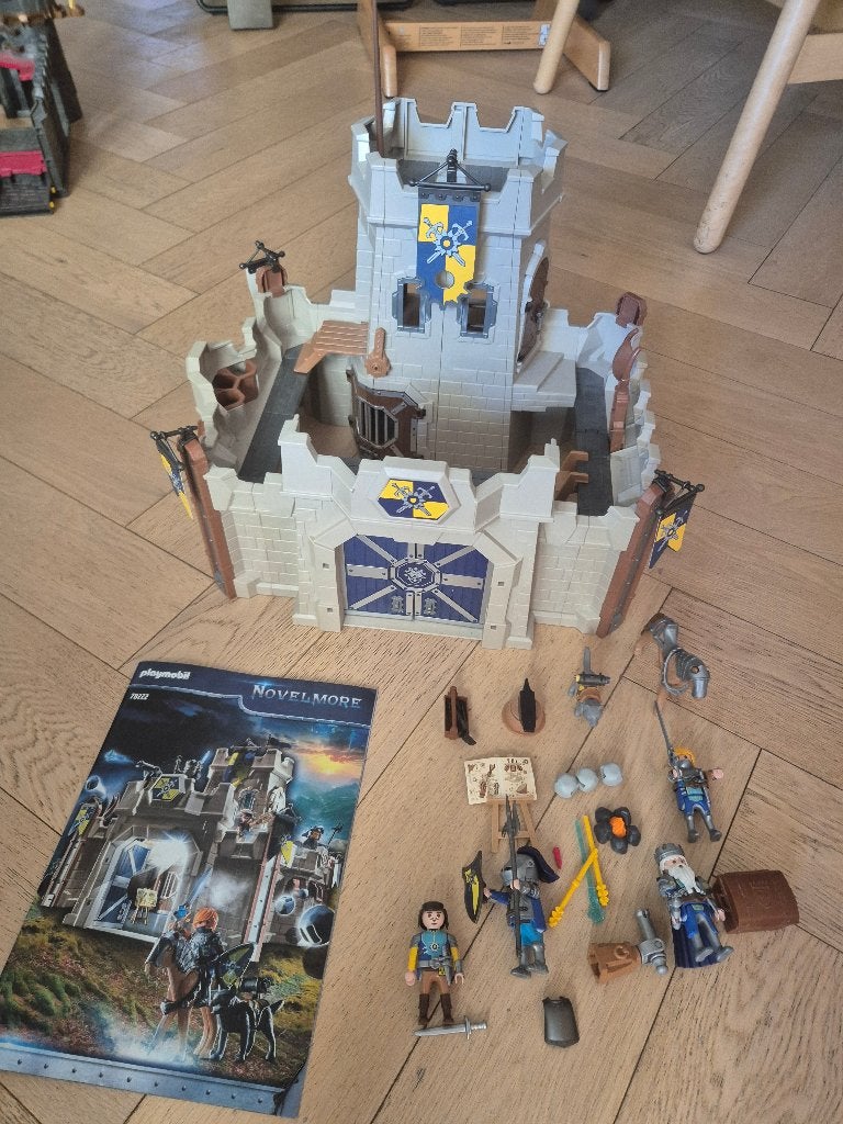 Playmobil ridderkasteel novelmore, Ophalen of Verzenden, Gebruikt, Overige series, Kasteel/Fort