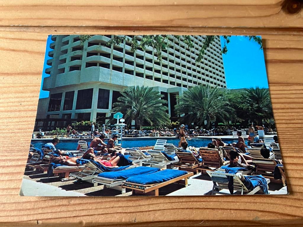 Ansichtkaart Aruba, concord hotel, antillen, Verzamelen, Ophalen of Verzenden
