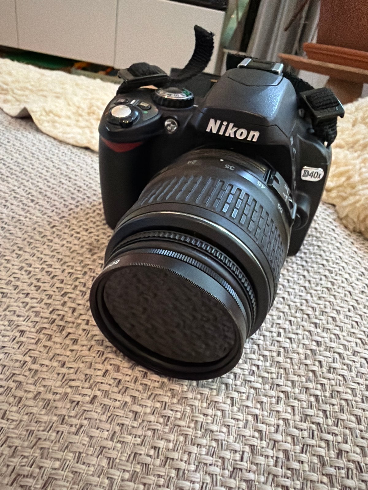 Nikon D40X Spiegelreflexcamera - Accu te vervangen, Spiegelreflex, Oplader, Ophalen of Verzenden, Niet werkend