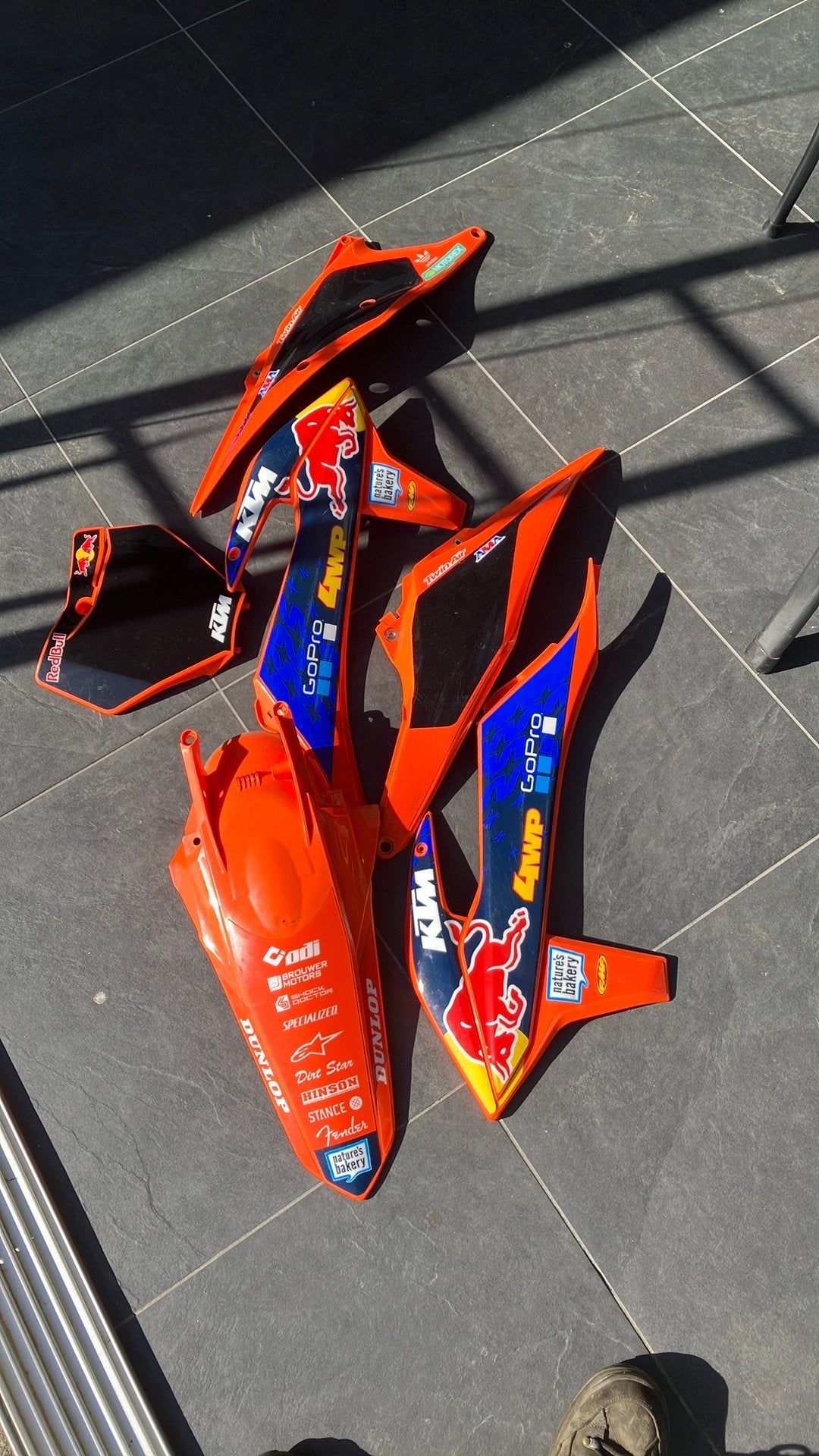 Plastiek kappen set ktm sx sxf, Ophalen of Verzenden