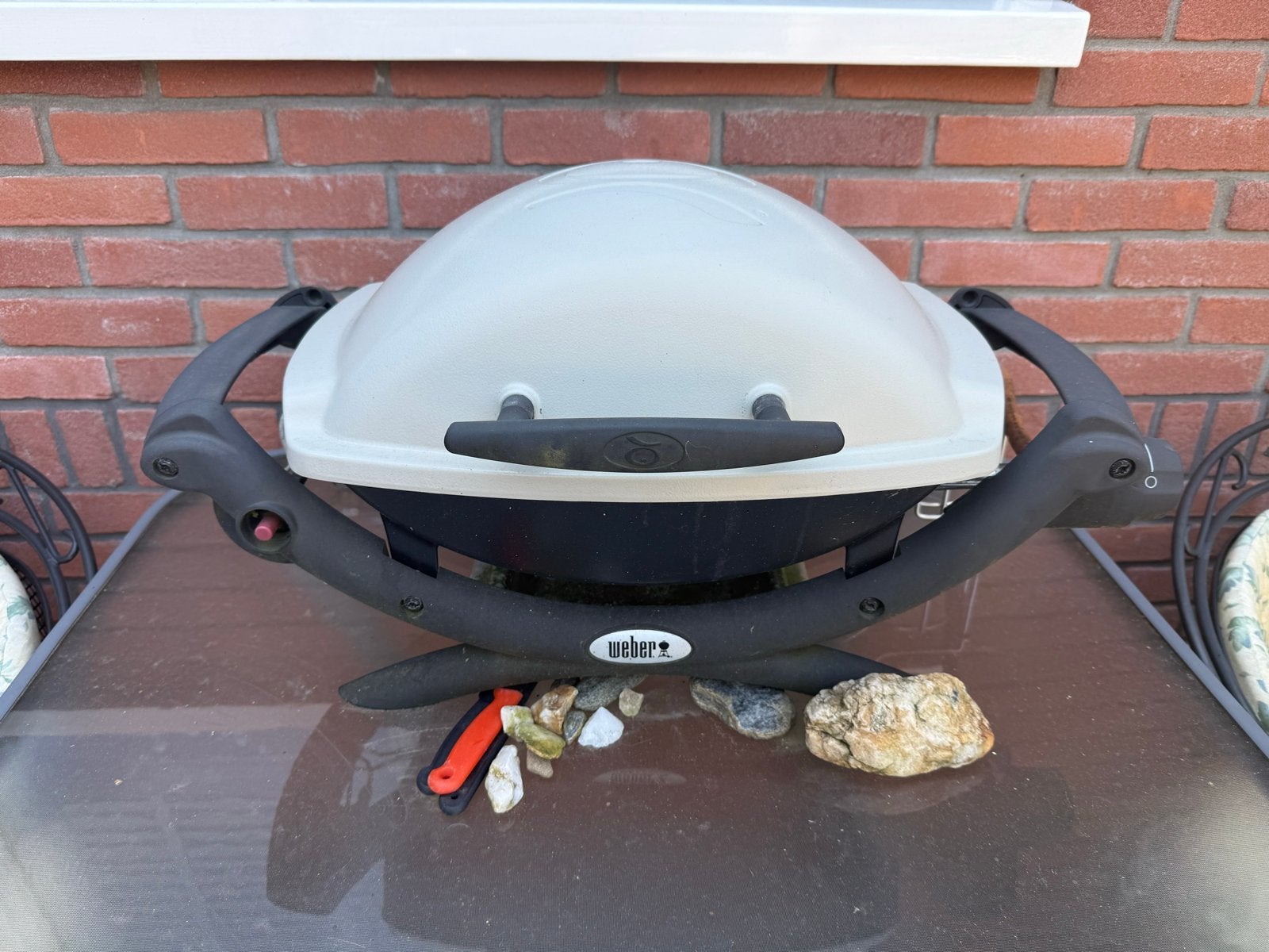 Weber Q1000 Gasbarbecue - Compact en Draagbaar, Ophalen, Gebruikt