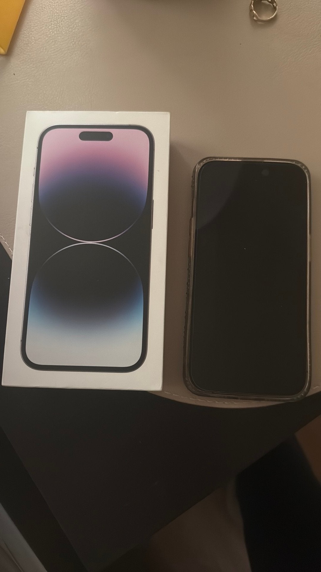 iPhone 14 Pro (128GB) in unieke kleur, incl. doos, Ophalen, Paars, Zo goed als nieuw, Zonder simlock