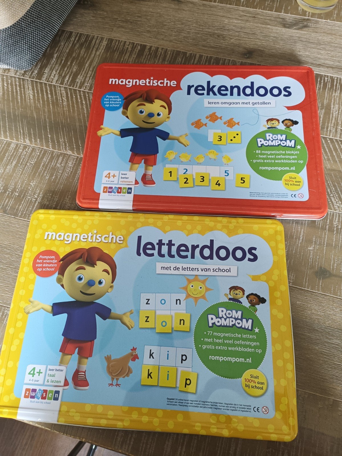Pompon letter en cijfer doos, Kinderen en Baby's, Speelgoed | Educatief en Creatief, Ophalen of Verzenden, Zo goed als nieuw